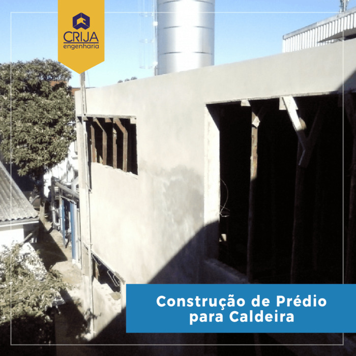 Construção de Prédio para Caldeira