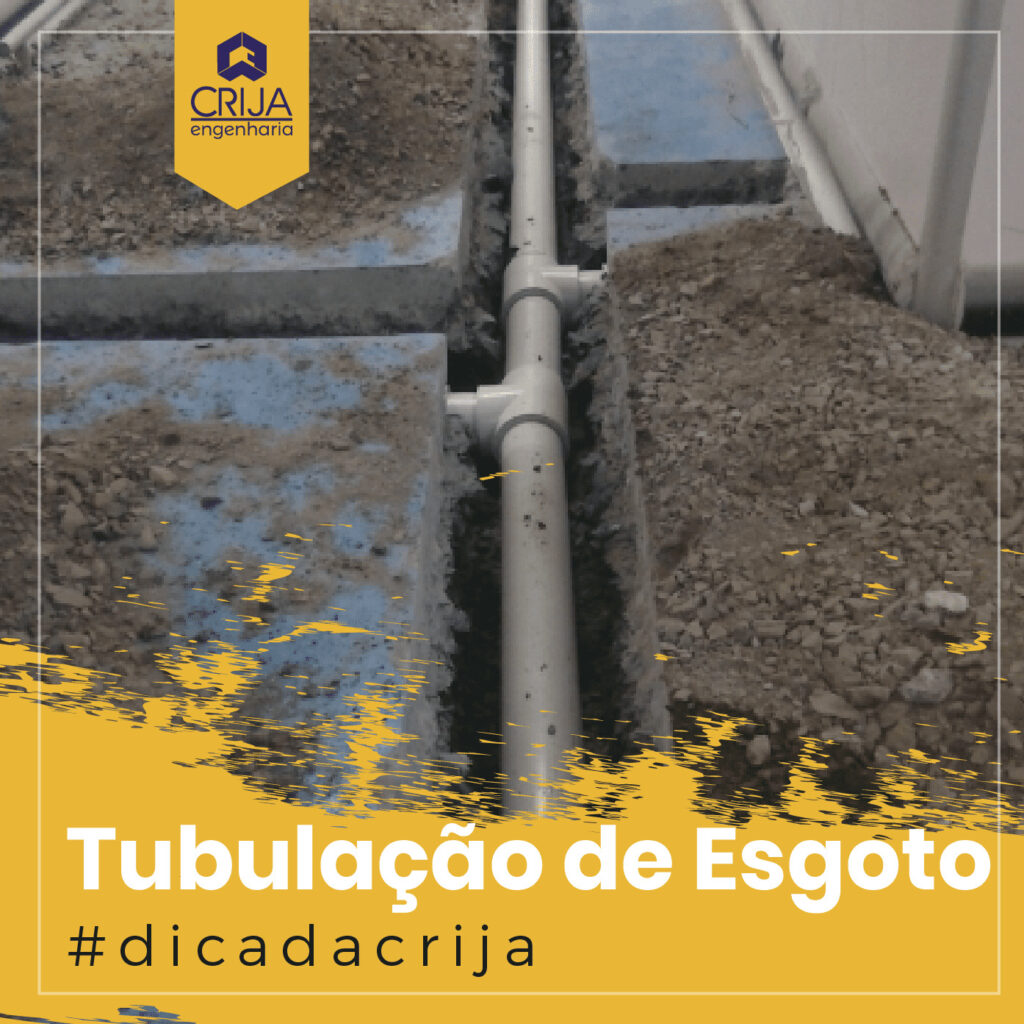 Tubulação de Esgoto